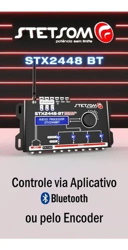 Stetsom STX2448BT Digital Audio Processor Bluetooth Automotive Crossover