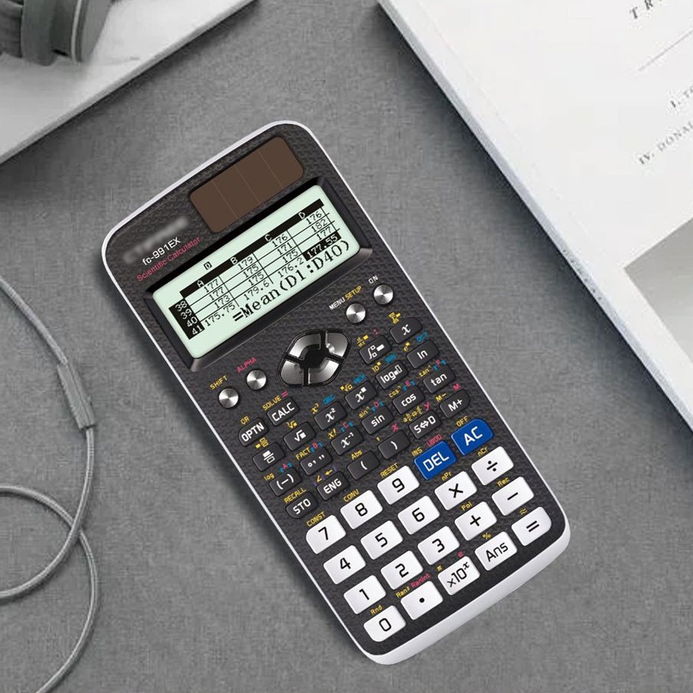 FX-991EX Advanced Engineering Scientific Calculator - 552 Function Solar