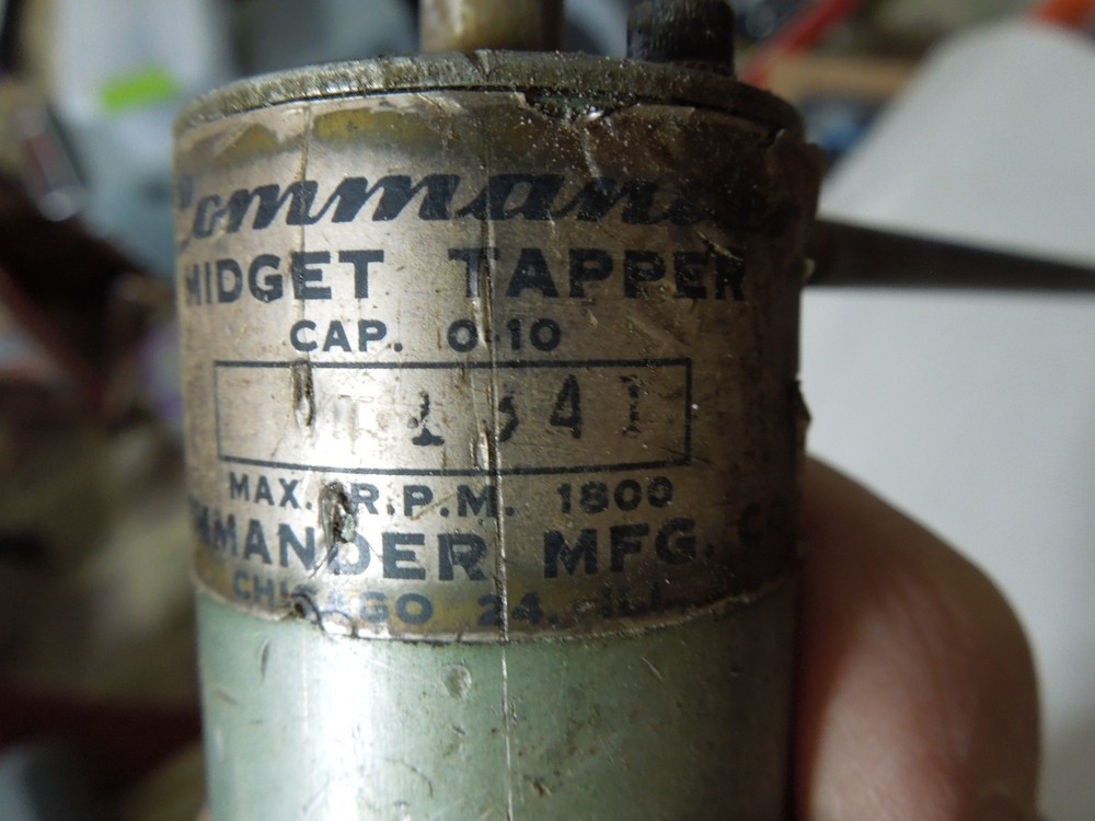 USED COMMANDER MIDGET TAPPER ATTACHEMENT CAP 0-10