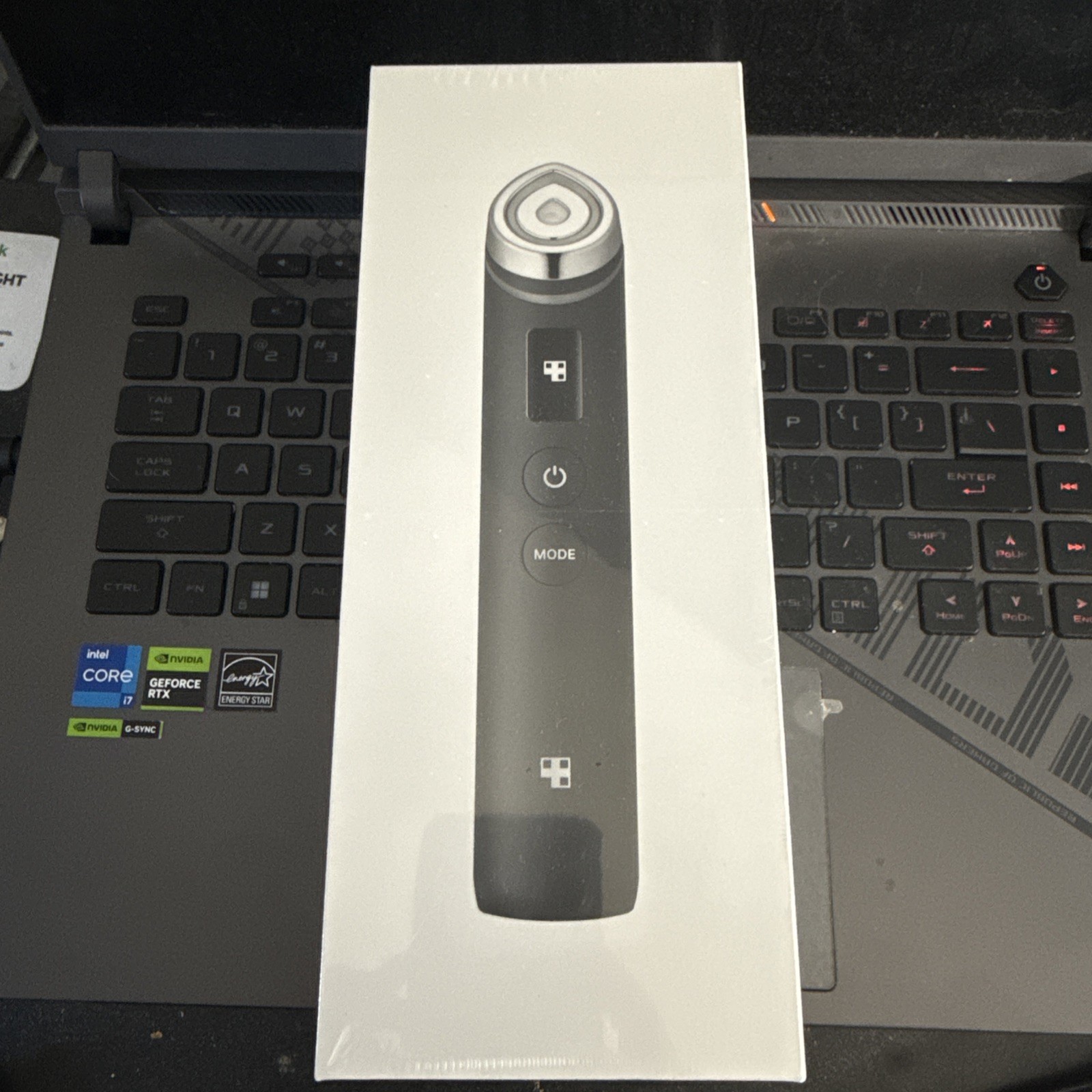 medicube Age-R Booster Pro | 6-in-1 Real Glass Glow Beauty Massager | Black