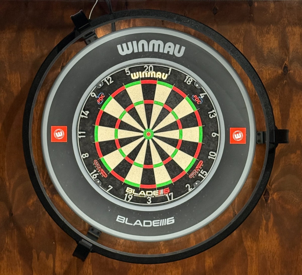 AutoDarts Ring with Cameras | Optional LED Lights and Computer