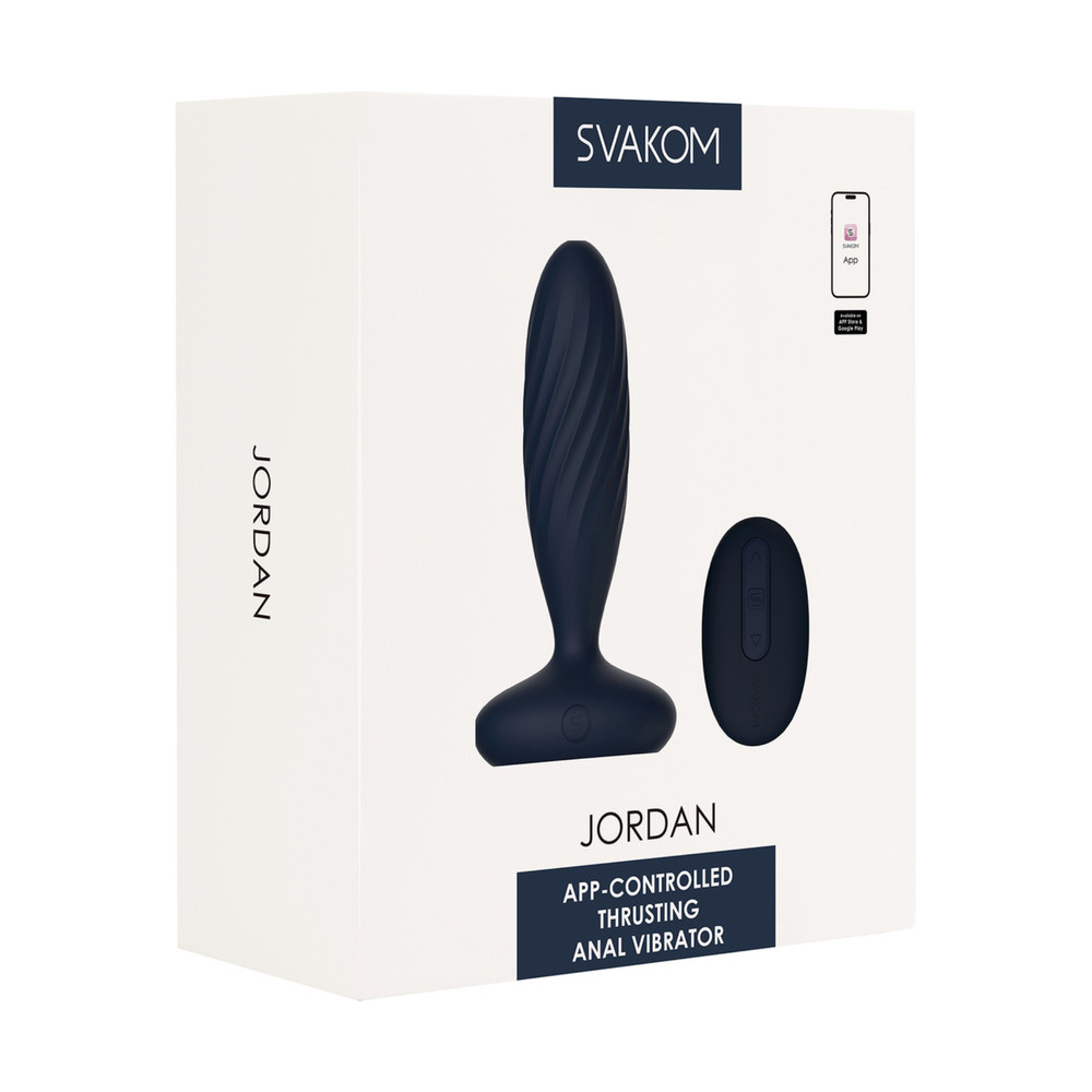 Silicone Thrusting Vibrating Remote Control Butt Plug Anal Probe Backdoor Play