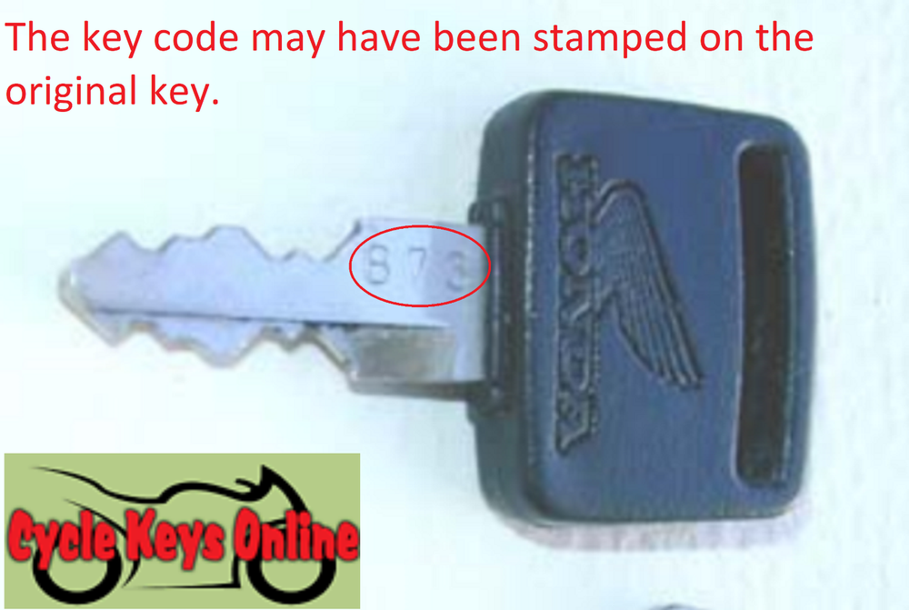 Honda Motorcycle Cut to Code Keys 👇READ ORDERING INSTRUCTIONS BEFORE YOU BUY