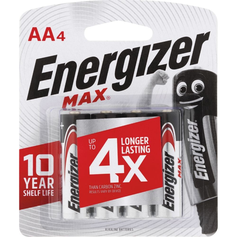 Energizer AA Max 8 Count Alkaline Batteries