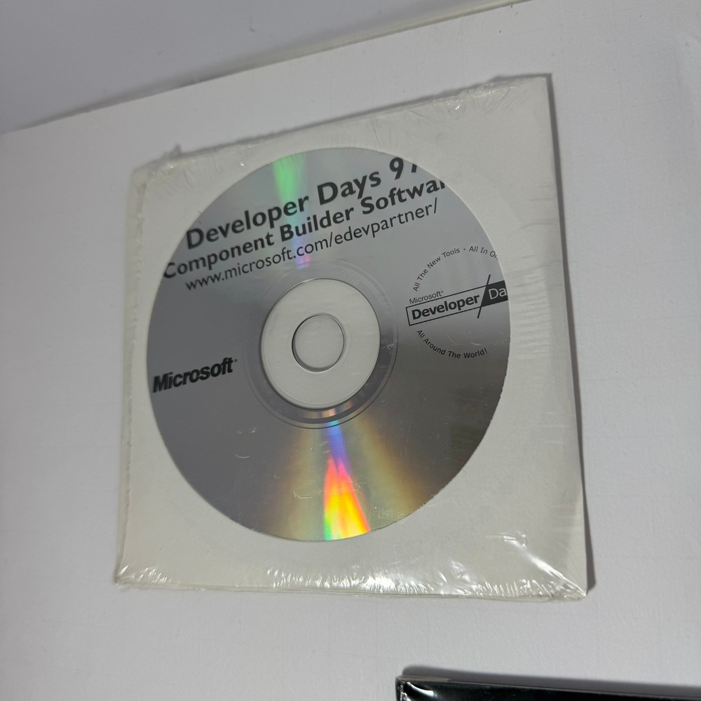 Developer Days 1997 Conference & Software CD Set Brand New Sealed