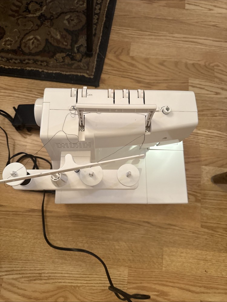 Janome CoverPro 2000CPX Coverstitch Machine Read