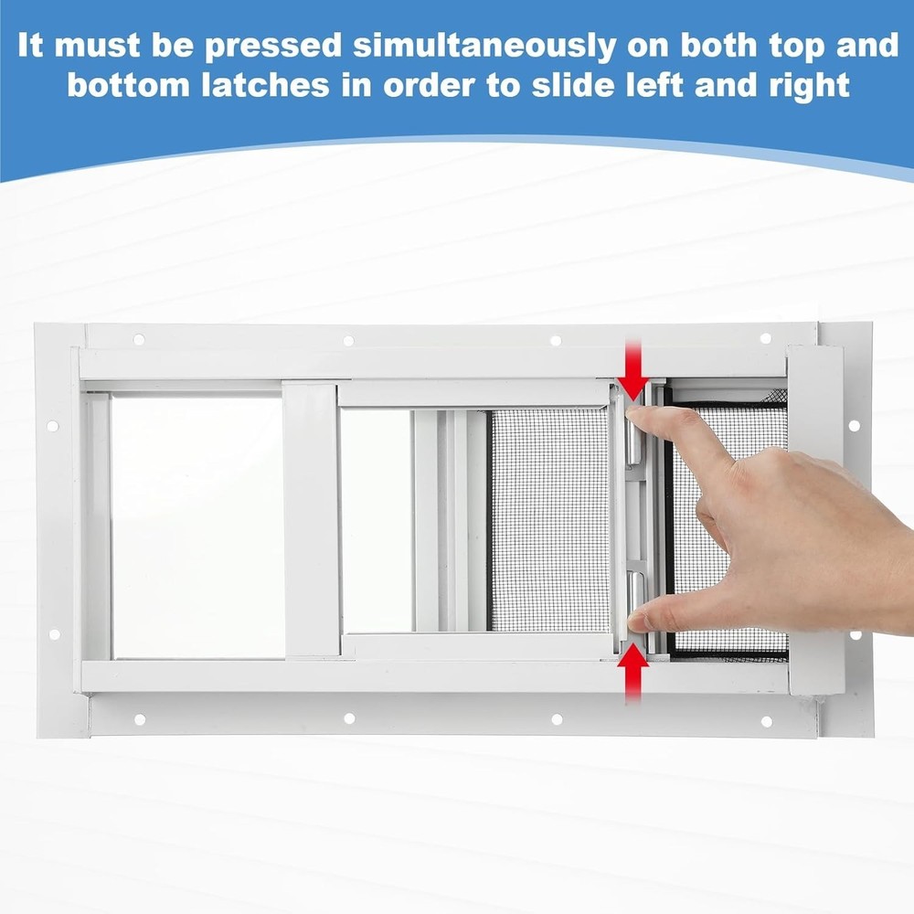 1 Pack Basement Home Window 16'' x 8'' Mini Basement Windows Replacement with...