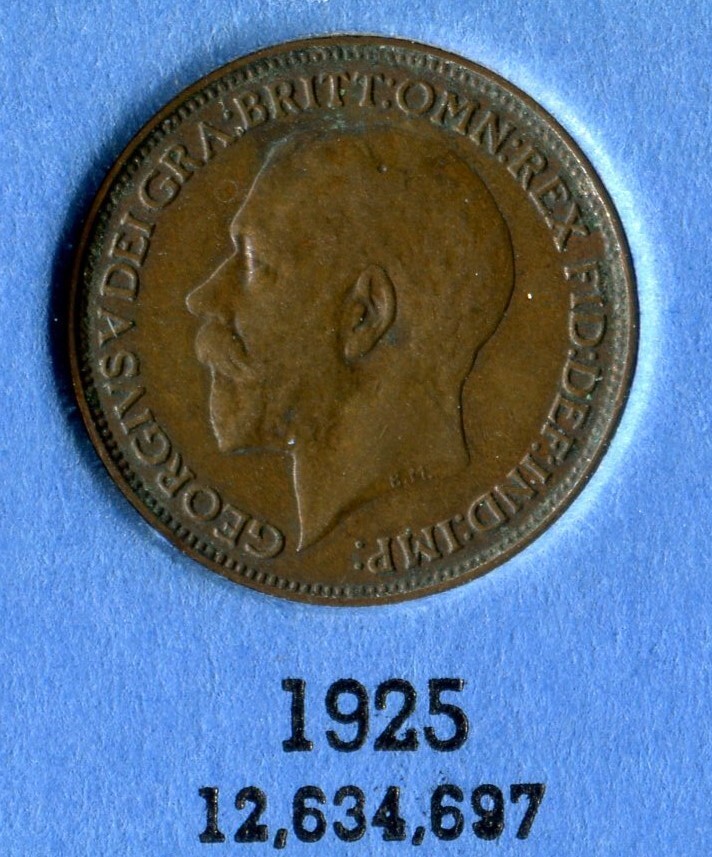 Foreign Coin - Great Britain - One Farthing 1925