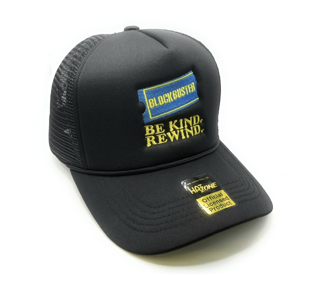 Be Kind Rewind Mesh Trucker SnapBack (Black)