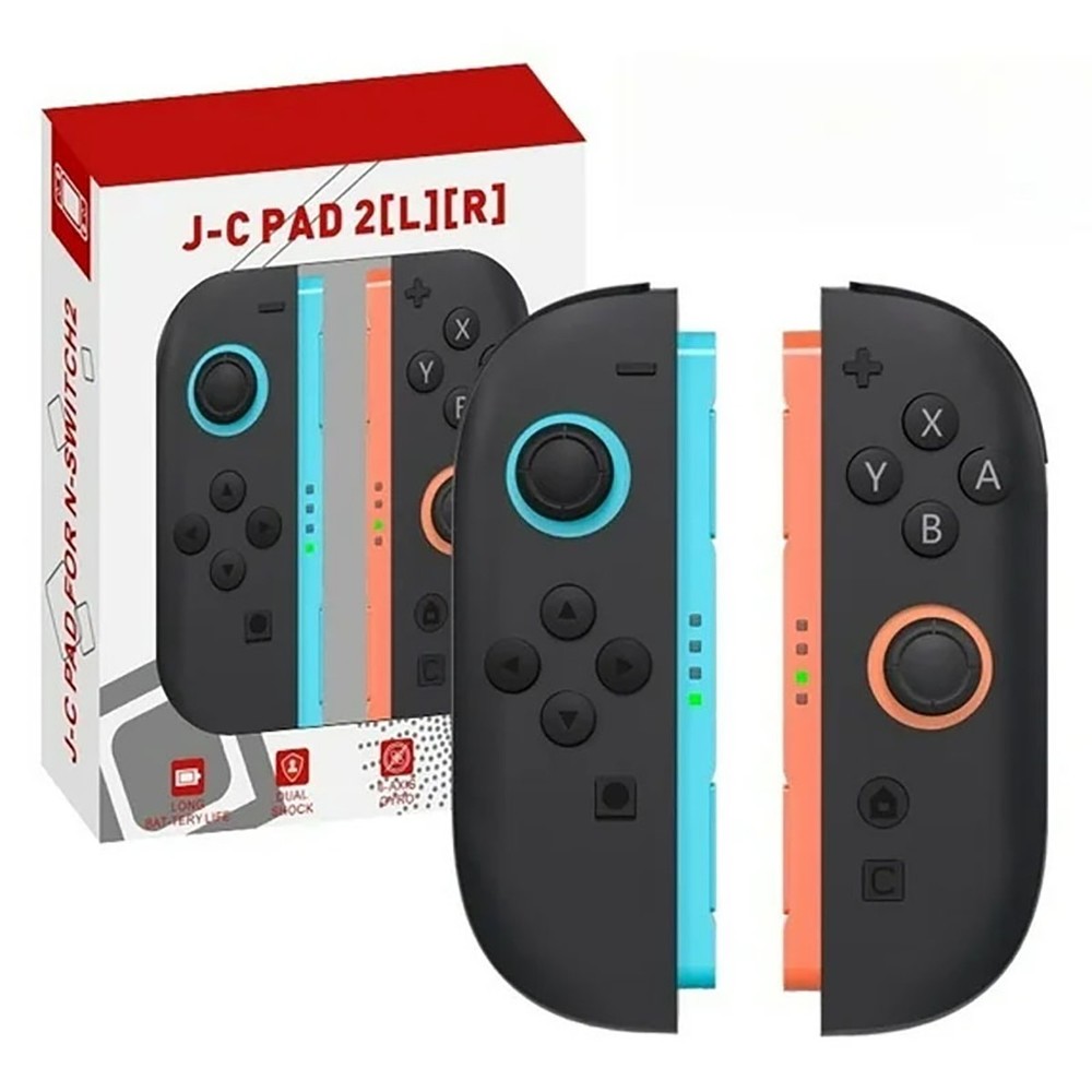 For Nintendo Switch 2 - Joy-Con 2 (L)/(R) Light Blue/Light Red