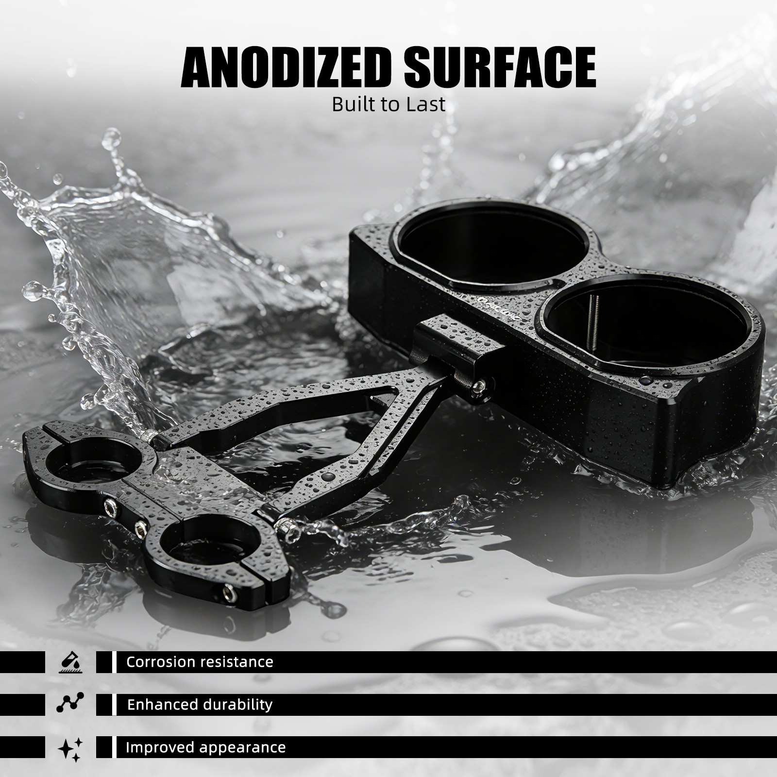 NICECNC Speedo Tach Cluster Relocation Case For Harley Road Glide FLTRX 2015-23