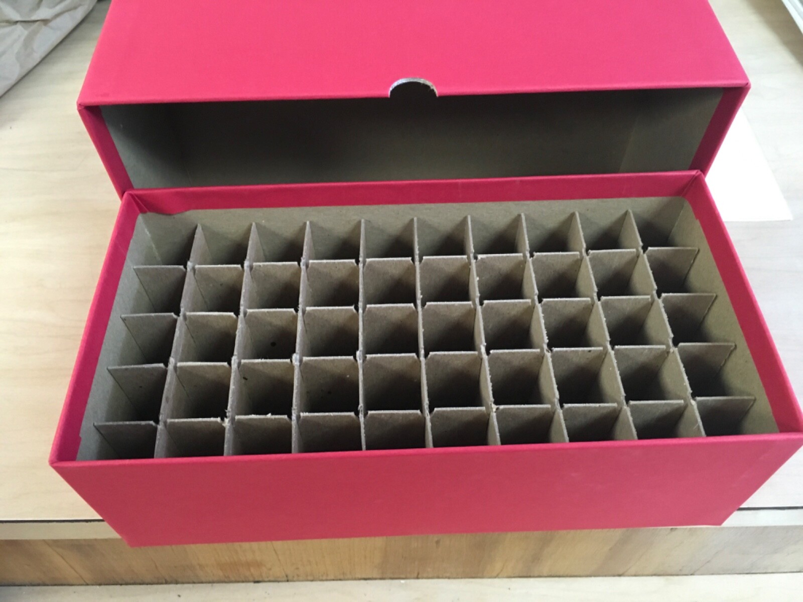50 Duraclear Penny Tubes in a New Guardhouse Box for Storage of 50 1Cent Rolls