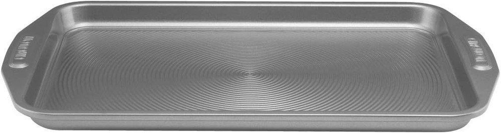 Total Bakeware Set Nonstick Cookie Baking Sheets 2 Piece Gray