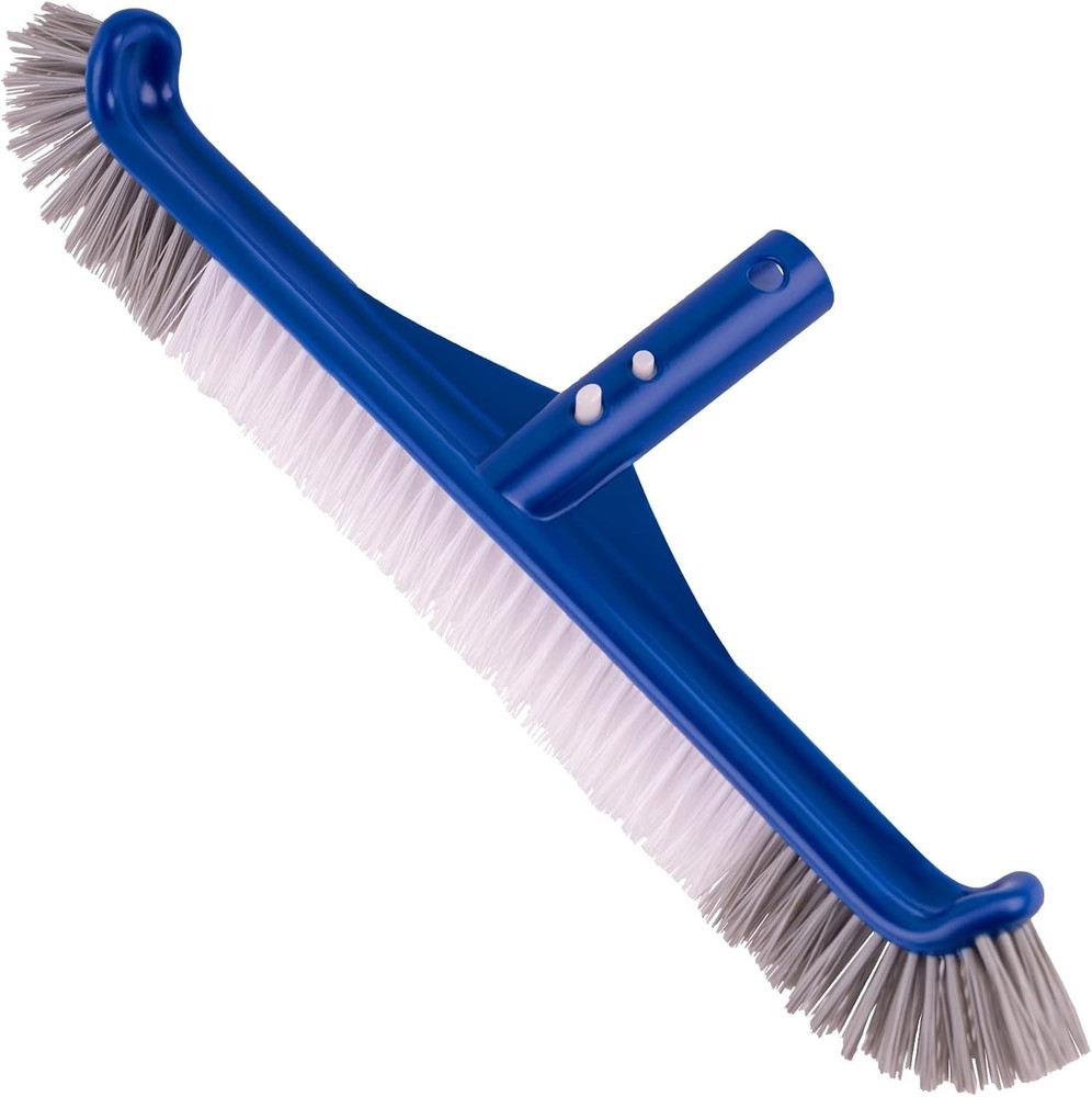 17.5'' Rectangular Pool Brush - Ultimate Debris Cleaner for Pool Walls & Tiles