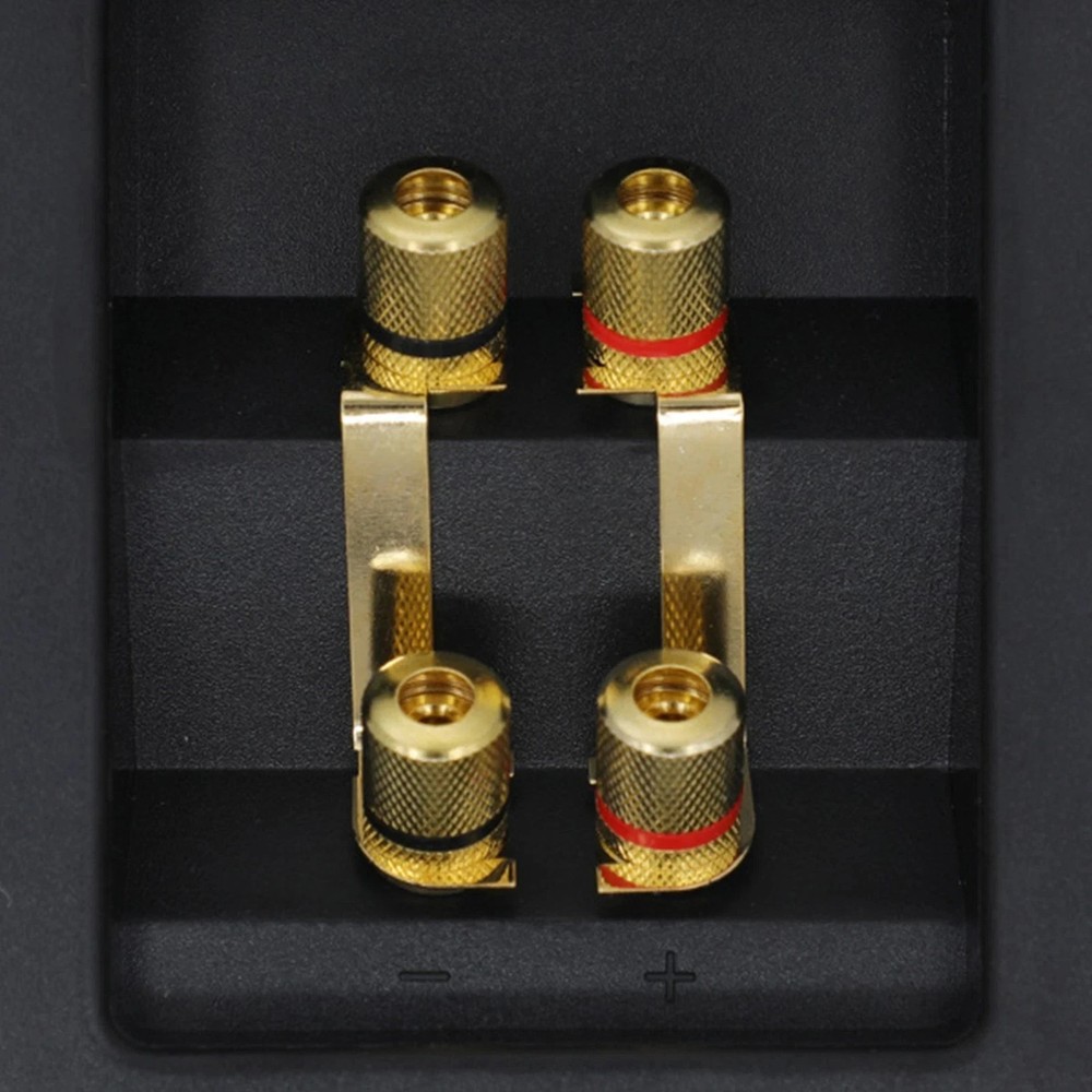 2PCS Speaker Wiring Connector Copper Speaker Wiring Lugs Binding Posts