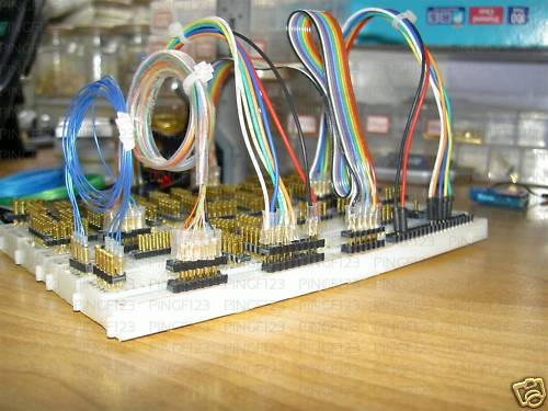 20 jumper interface pin header for breadboard pcb
