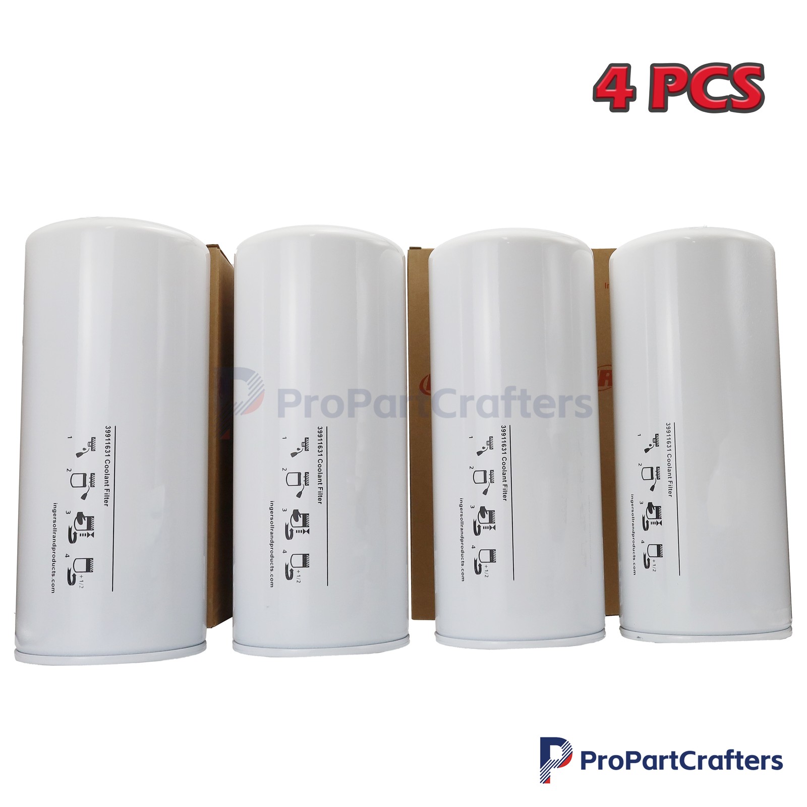 4pcs Oil Filter NEW In Box For Ingersoll Rand 39911631