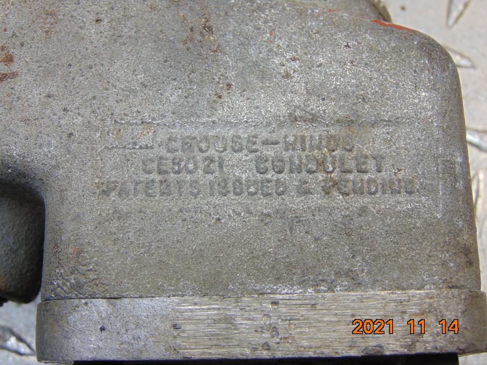 CROUSE HINDS CESD2213 ARKTITE RECEPTACLE 30A DELAYED ACTION