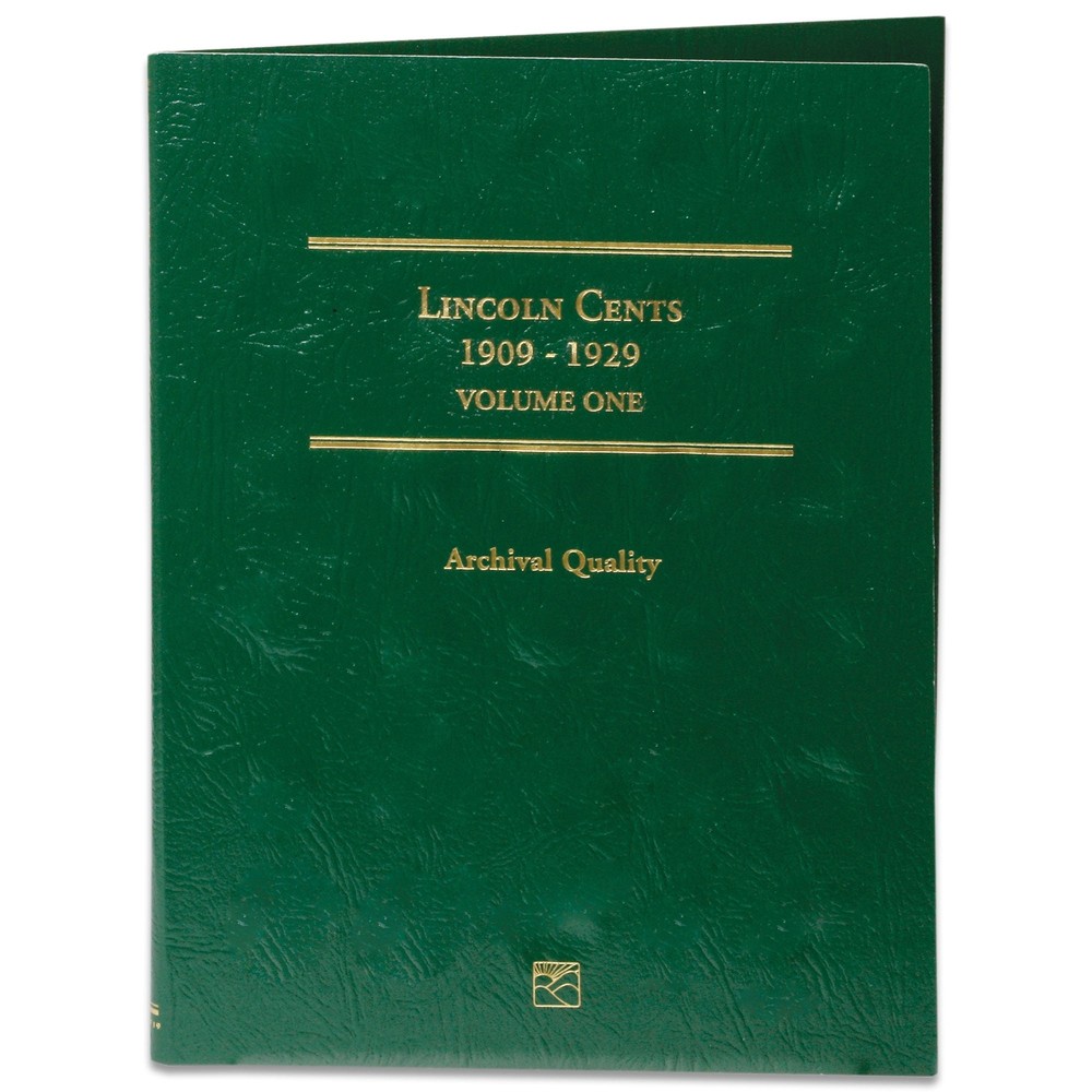1909-1929 Lincoln Cent Folder, Volume 1