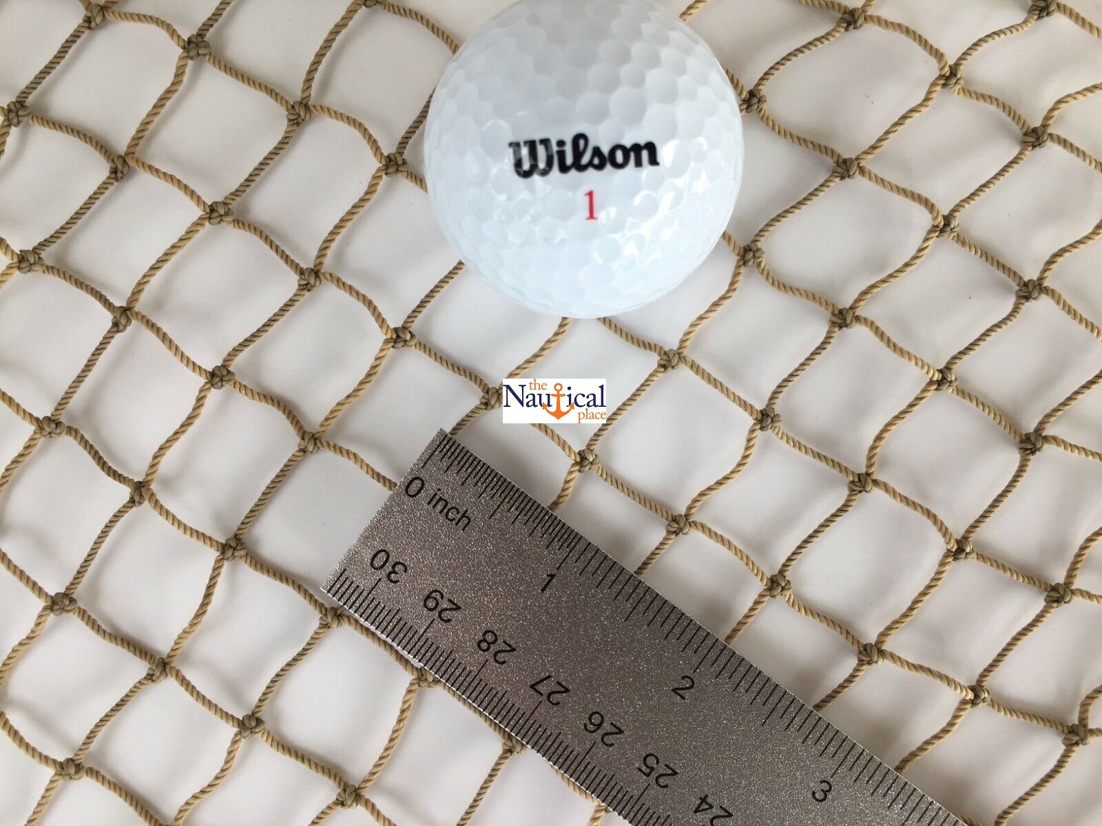 Authentic Used Fishing Net 5'x10' - Fish Netting - Old Vintage Nautical Decor