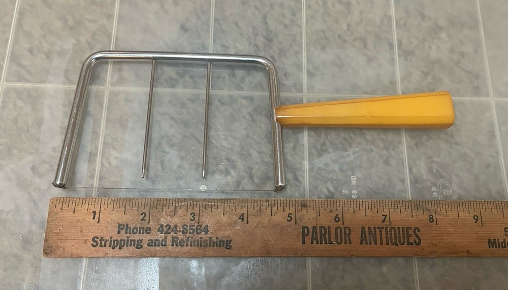 Vintage Bakelite Cheese Slicer