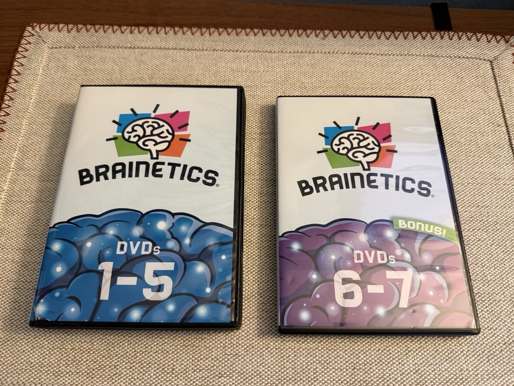 Brainetics The Breakthrough Math and Memory System 7 DVD Enhanced Program Set