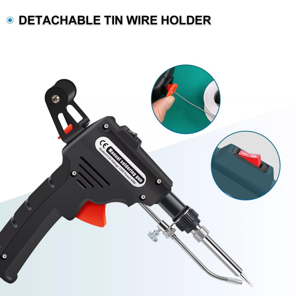 110V Handheld Welder Electric Welding (tin) Machine Multi-Function Welder Gun