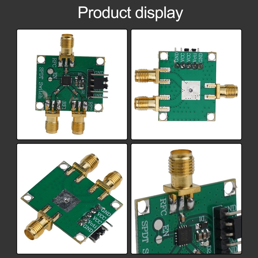 Sturdy and Practical HMC849 RF Switch Module Board for 6GHz Applications