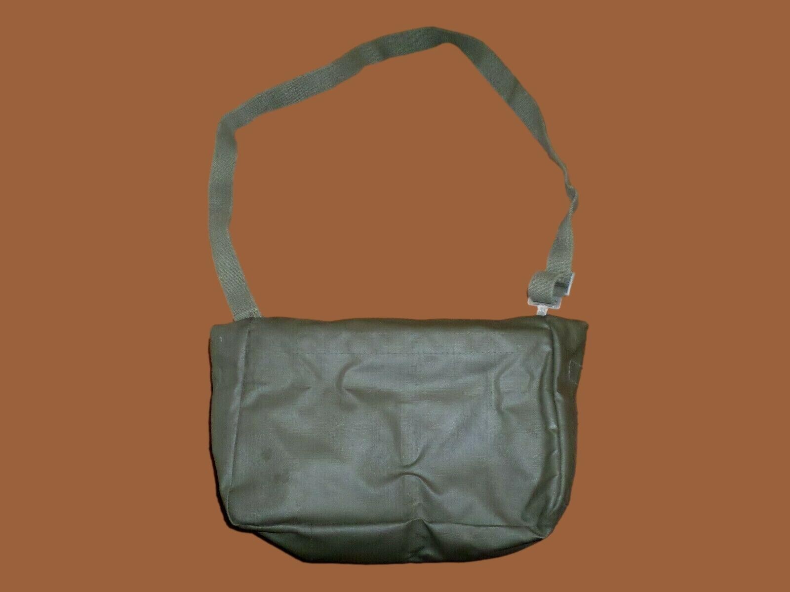 SWISS MILITARY ARMY SHOULDER BAG WITH STRAP WATER RESISTANT RUBBERIZED MATERIAL