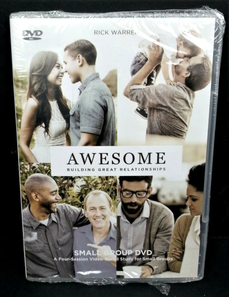 Rick Warren Awesome Building Great Relationships DVD Small Group 4 Session Study