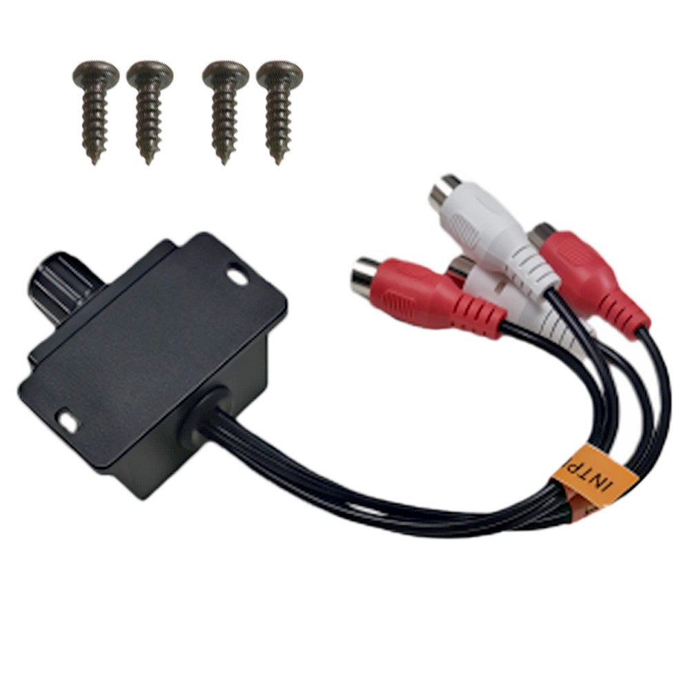2x Universal Car Audio Amplifier RCA Level Controller Bass Volume Control Knobs