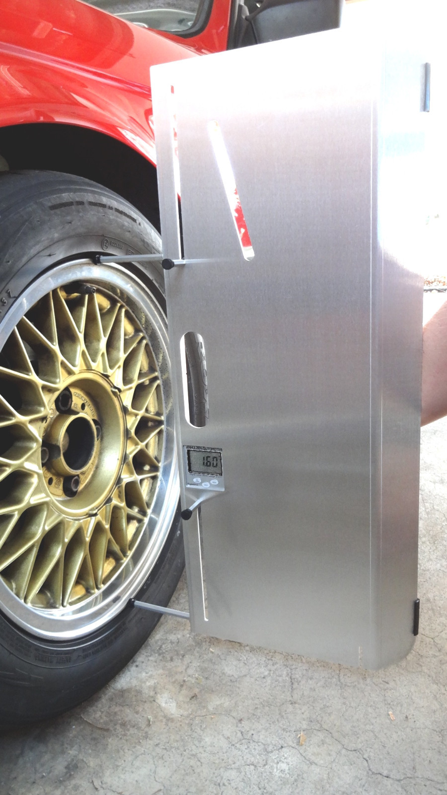 Tenhulzen Automotive DIY Wheel Alignment Tool, Accurate, fast, toe plates+camber