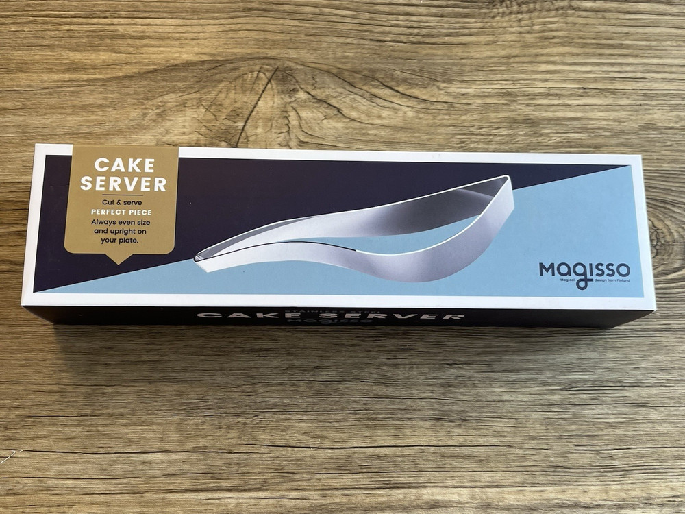 MAGISSO STAINLESS STEEL CAKE SERVER ALWAYS EVEN!