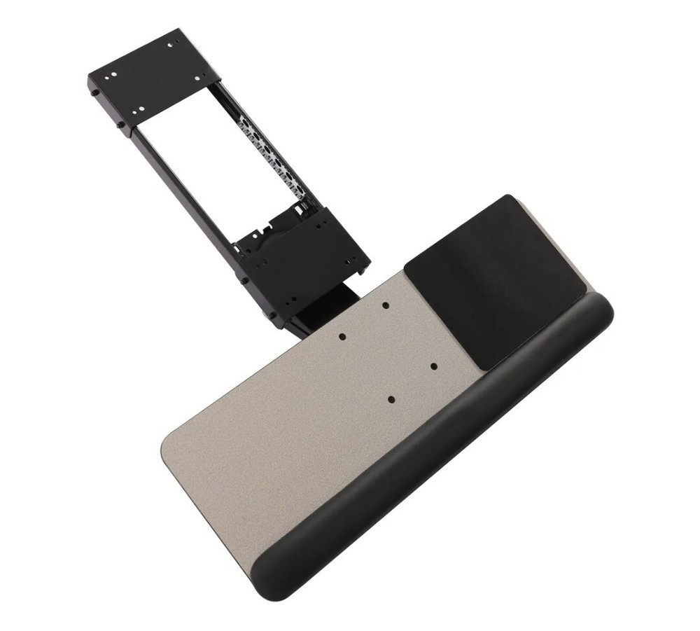 Adjustable Keyboard Tray Ergonomic Design Under Desk Mount Mouse Platform Tray