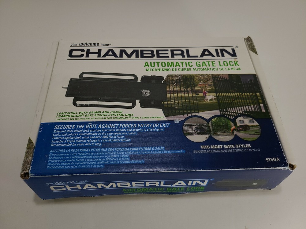 Chamberlain 915GA Automatic Gate Lock - Compatible with GA400D & GA420D