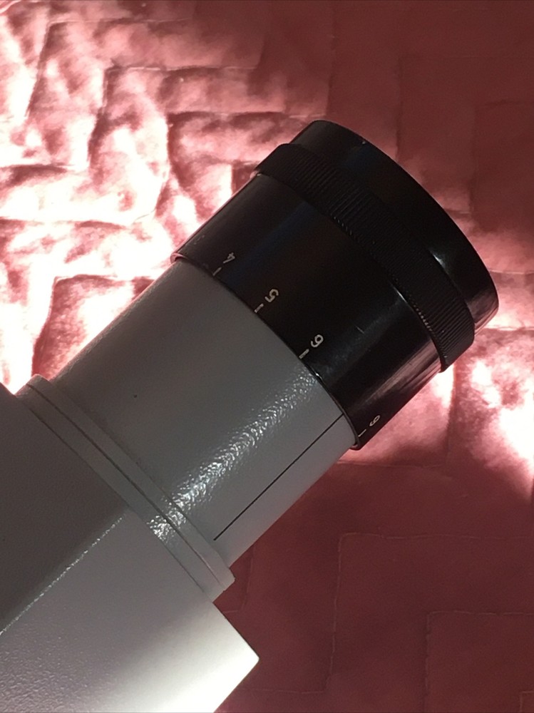 Grey Surgical Microscope Eyepiece Attachment Focusable Monocular Maybe Zeiss?