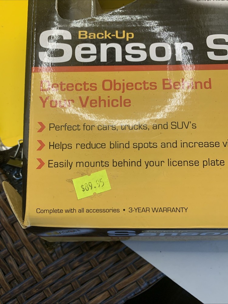 Backup Sensor Systems Detects Behind You. Important Regular $89.95