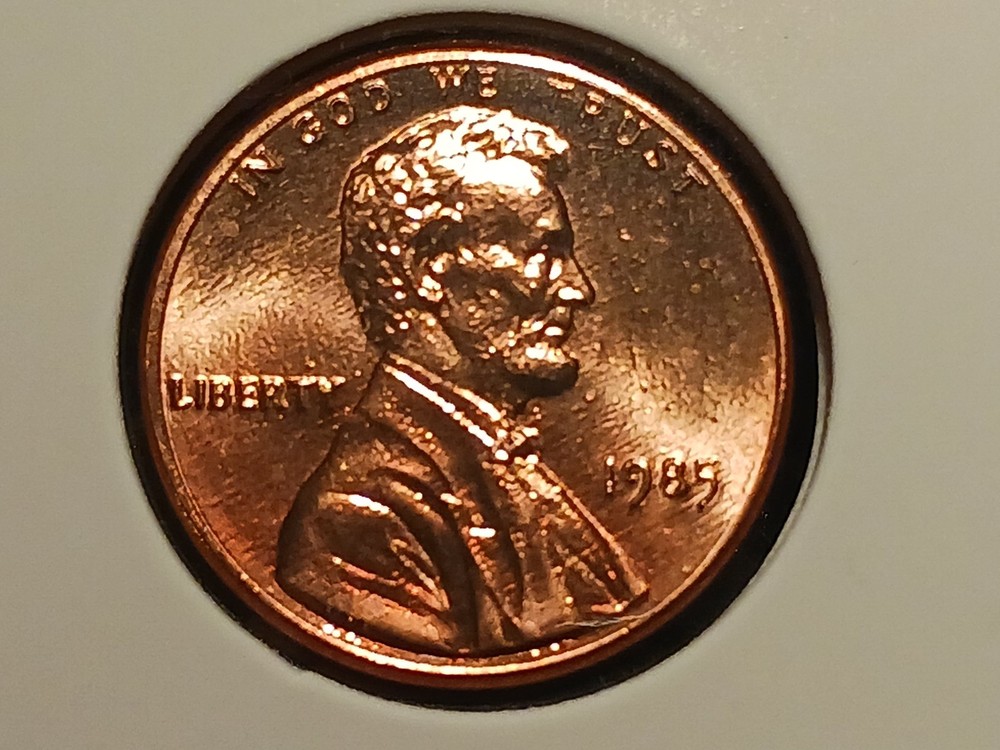 1985 P - Lincoln Cent BU
