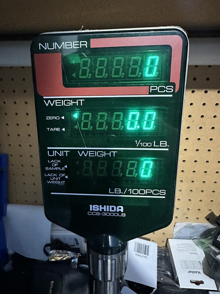 ishida CCS-3000lb scale Excellent Condition TESTED