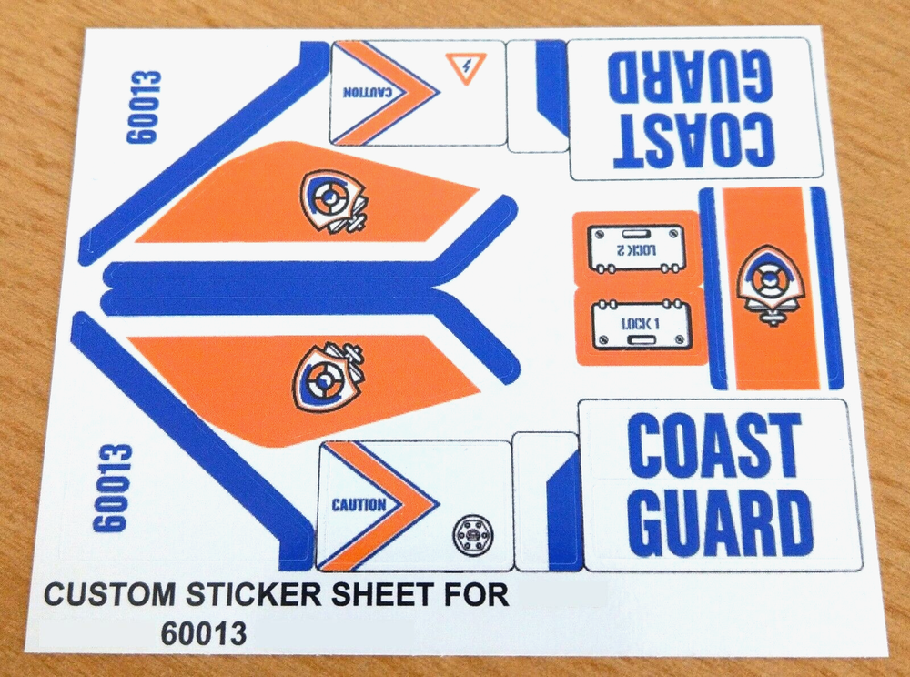 Custom Sticker for 60013 Replacement Sticker for 60013