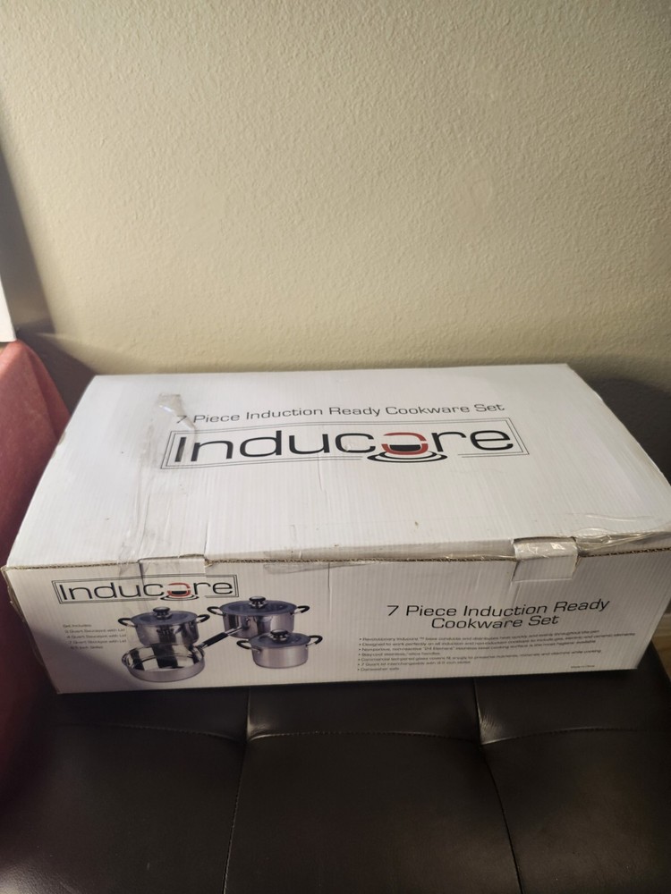 Inducore 7 Pc Induction Ready Cookware Set