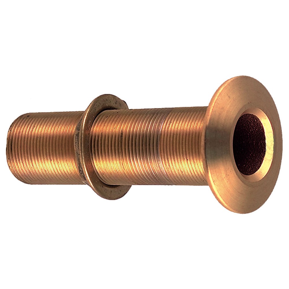 Perko 3/4" Thru-Hull Fitting w/Pipe Thread Bronze Extra Long - Max Hull 5" Th...