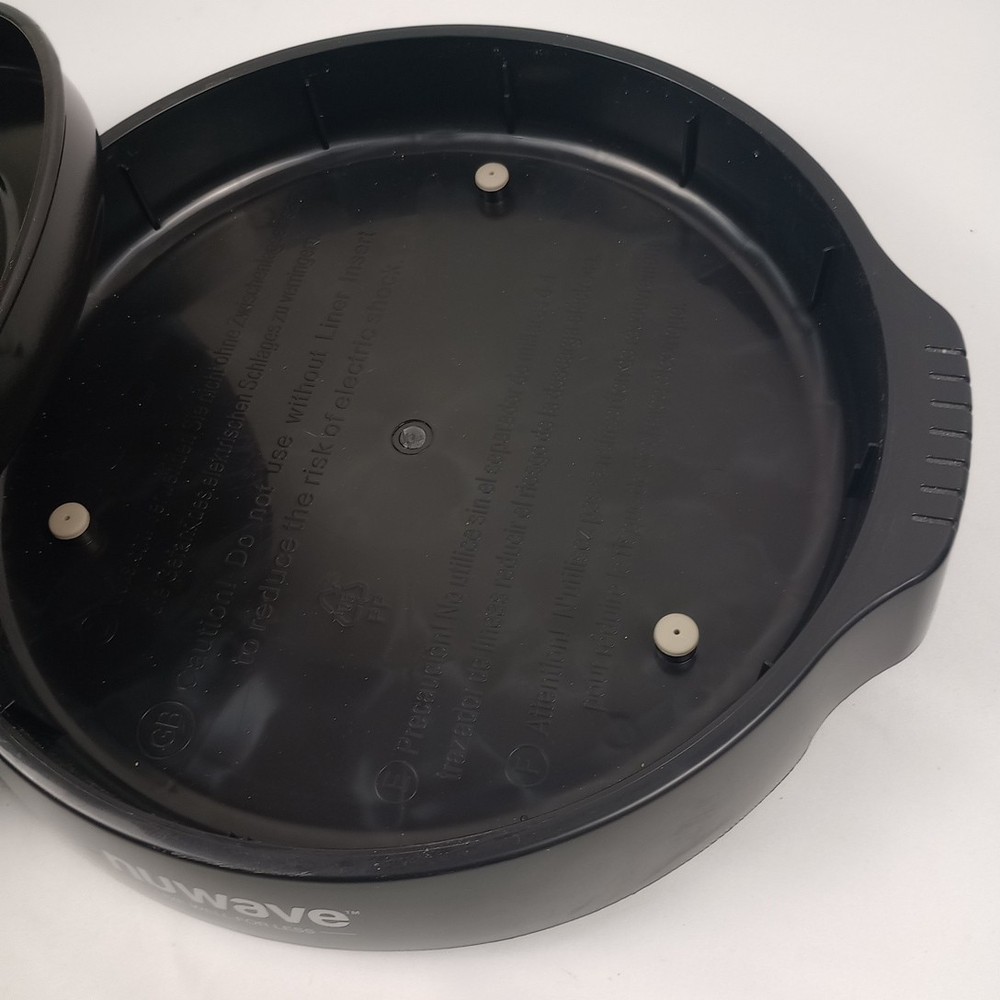 Replacement Bottom Base with Drip Pan for NuWave Pro Plus Oven Model 20602 & Mor