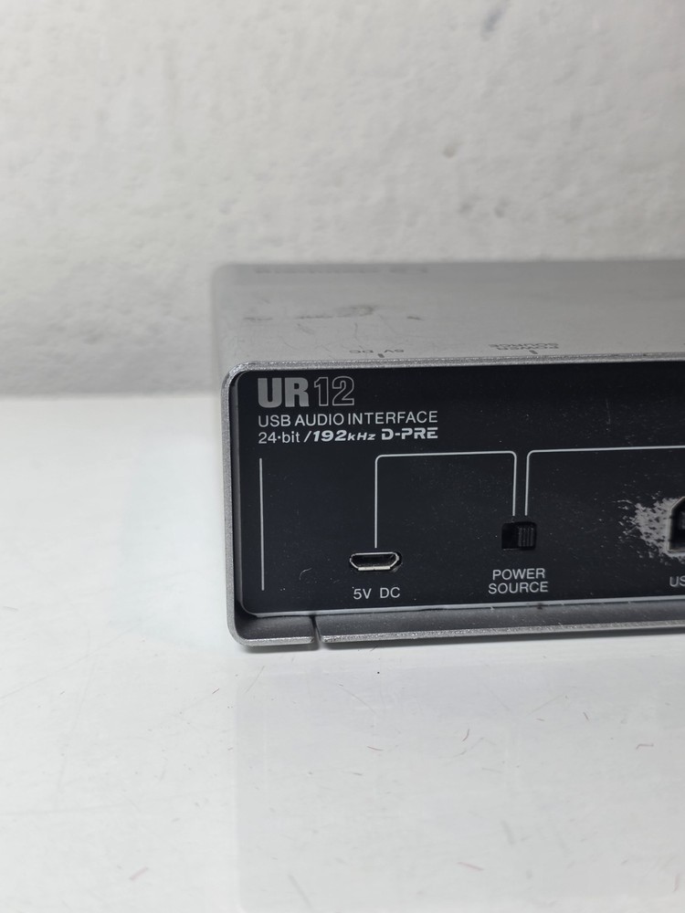 Steinberg UR12 - 24-bit/192 kHz - USB Audio Interface