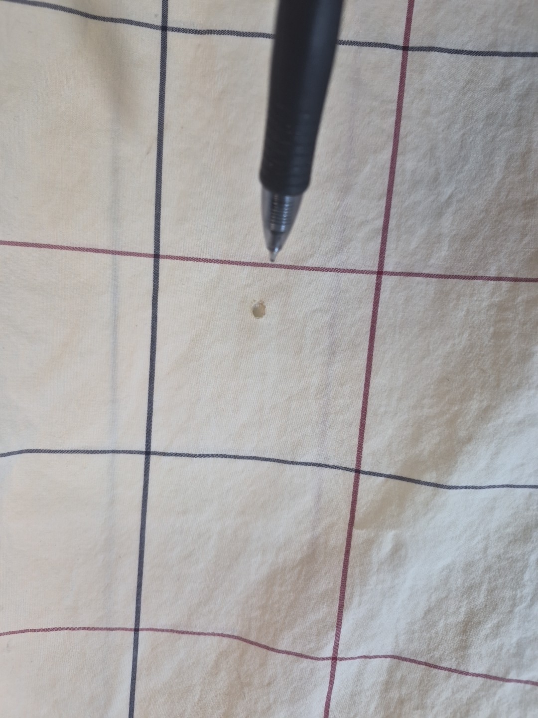 2- VTG Nautica Pillowcases 100% Cotton King & Queen #67468 Cream Grid Navy Check