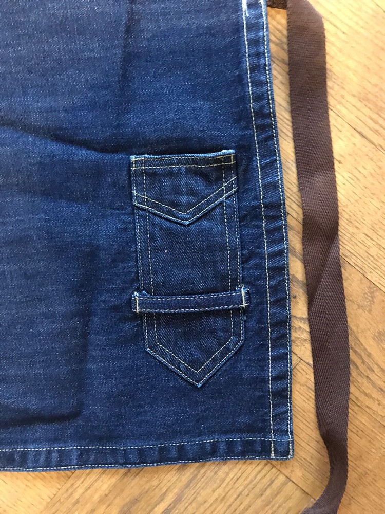 Jim Beam Embroidered Quality Denim Apron New