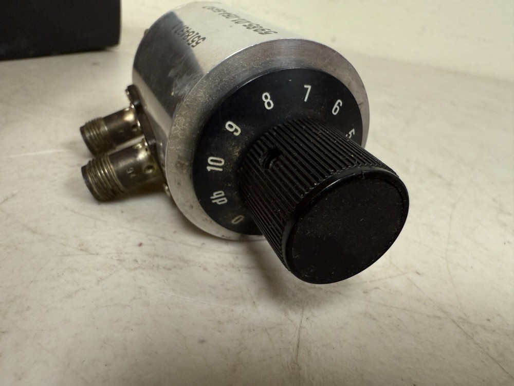 Texscan RA-532 Variable Attenuator DC–1GHz 0–1dB – Good Condition