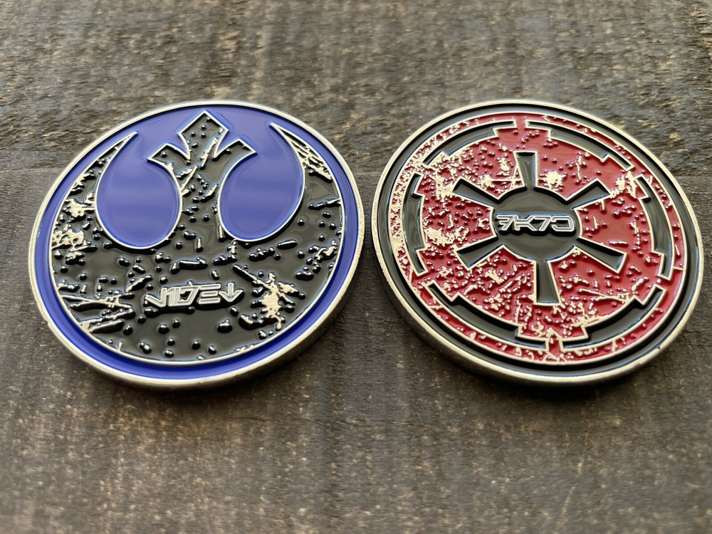 Light Side/ Dark Side Challenge Coin