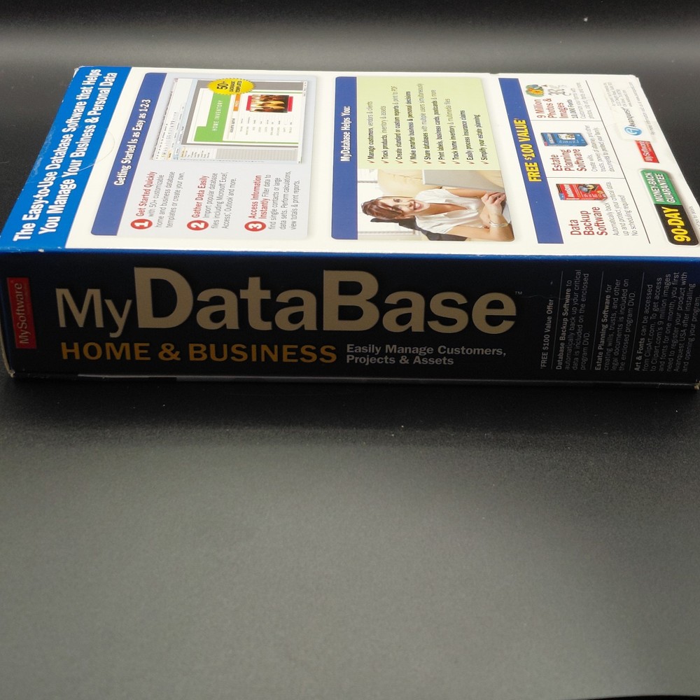 Avanquest My Database Home & Business Software Windows 2000, XP, Vista