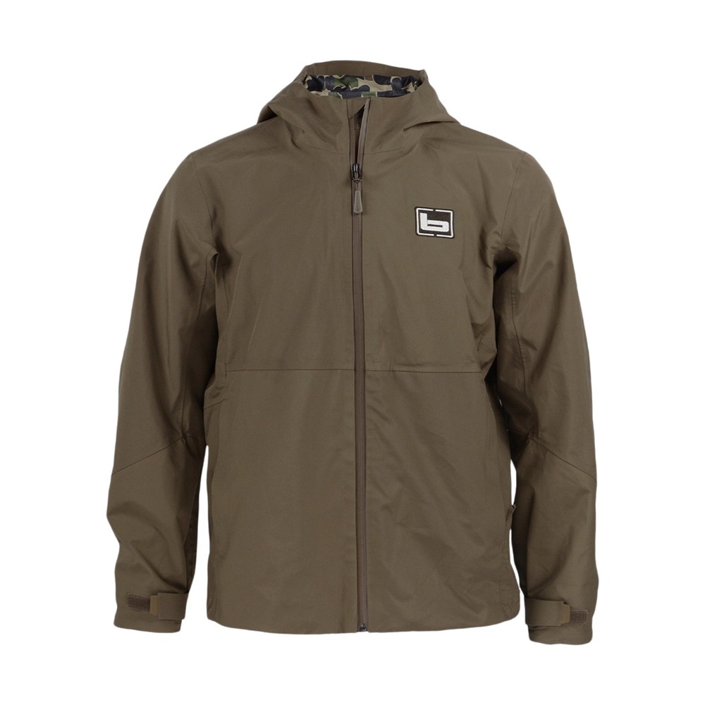 BANDED Men's FeatherLite Rain Shell Marsh Brown Jacket (B1010085-MB)